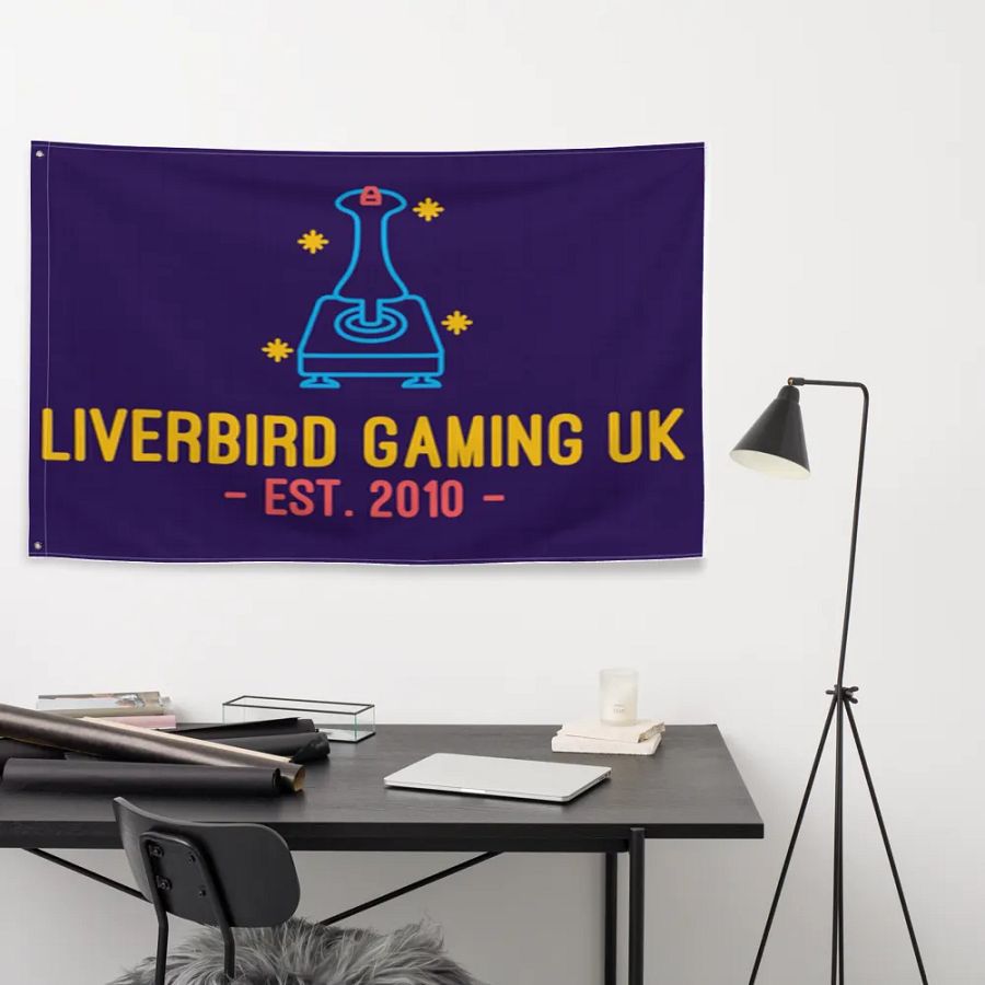 Liverbird Emblem All-Over Flag product image (9)