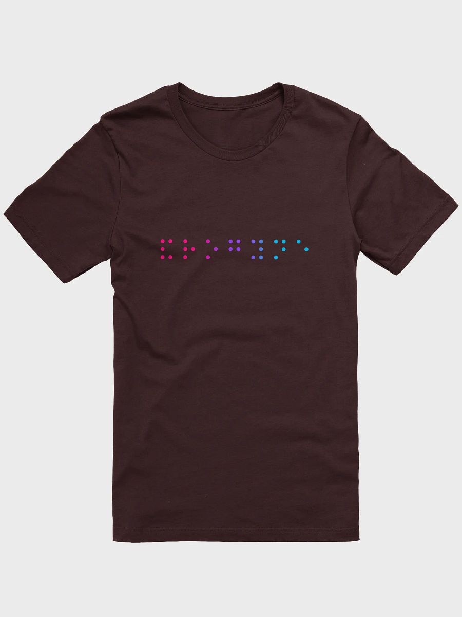 androgyne contracted braille t-shirt product image (1)