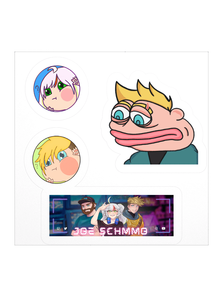 Joe Schmmo Sticker Pack 1 product image (1)