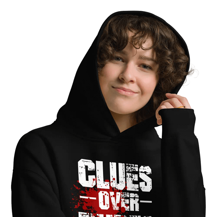 CrimeClothes Clues Over Dudes Premium Oversized Hoodie product image (2)