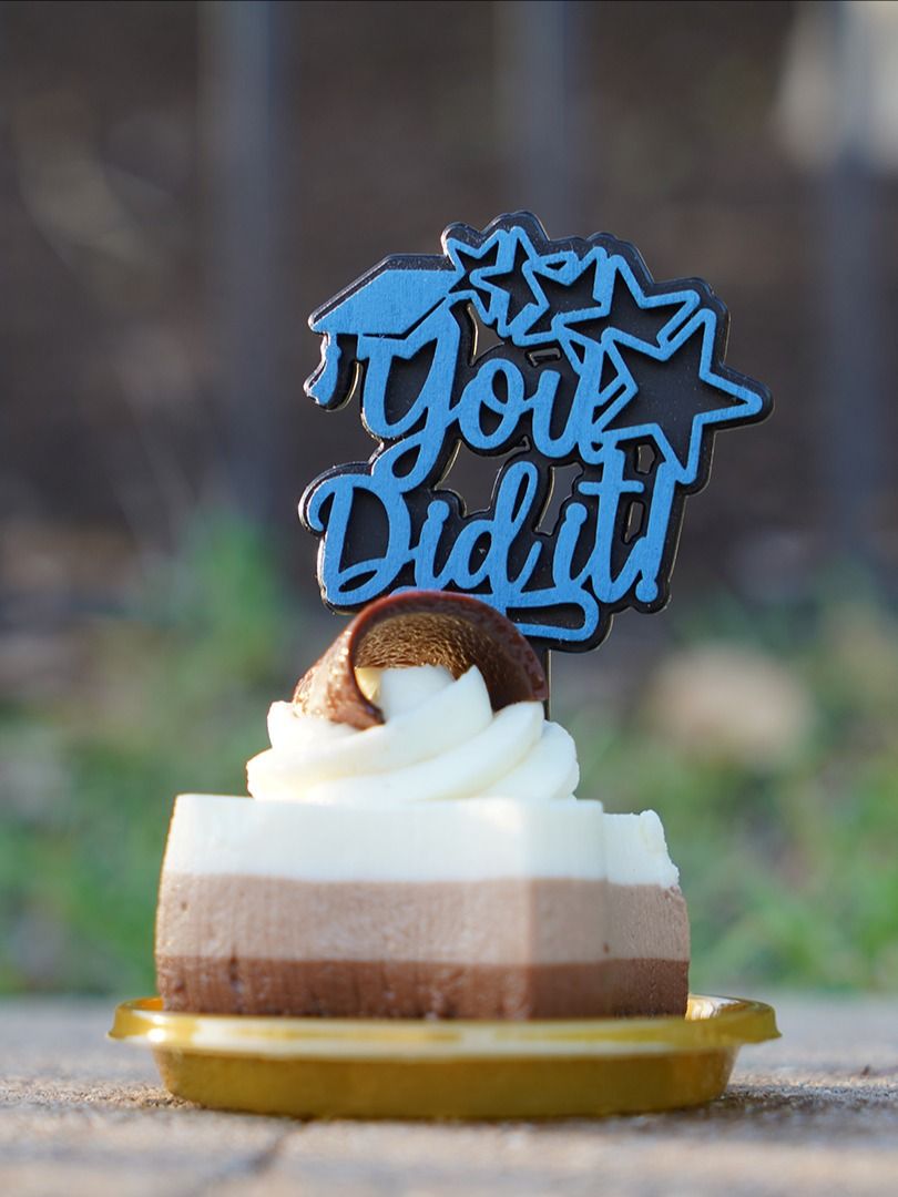 You Did It! - Graduation Topper - Laser Cut Design File product image (5)