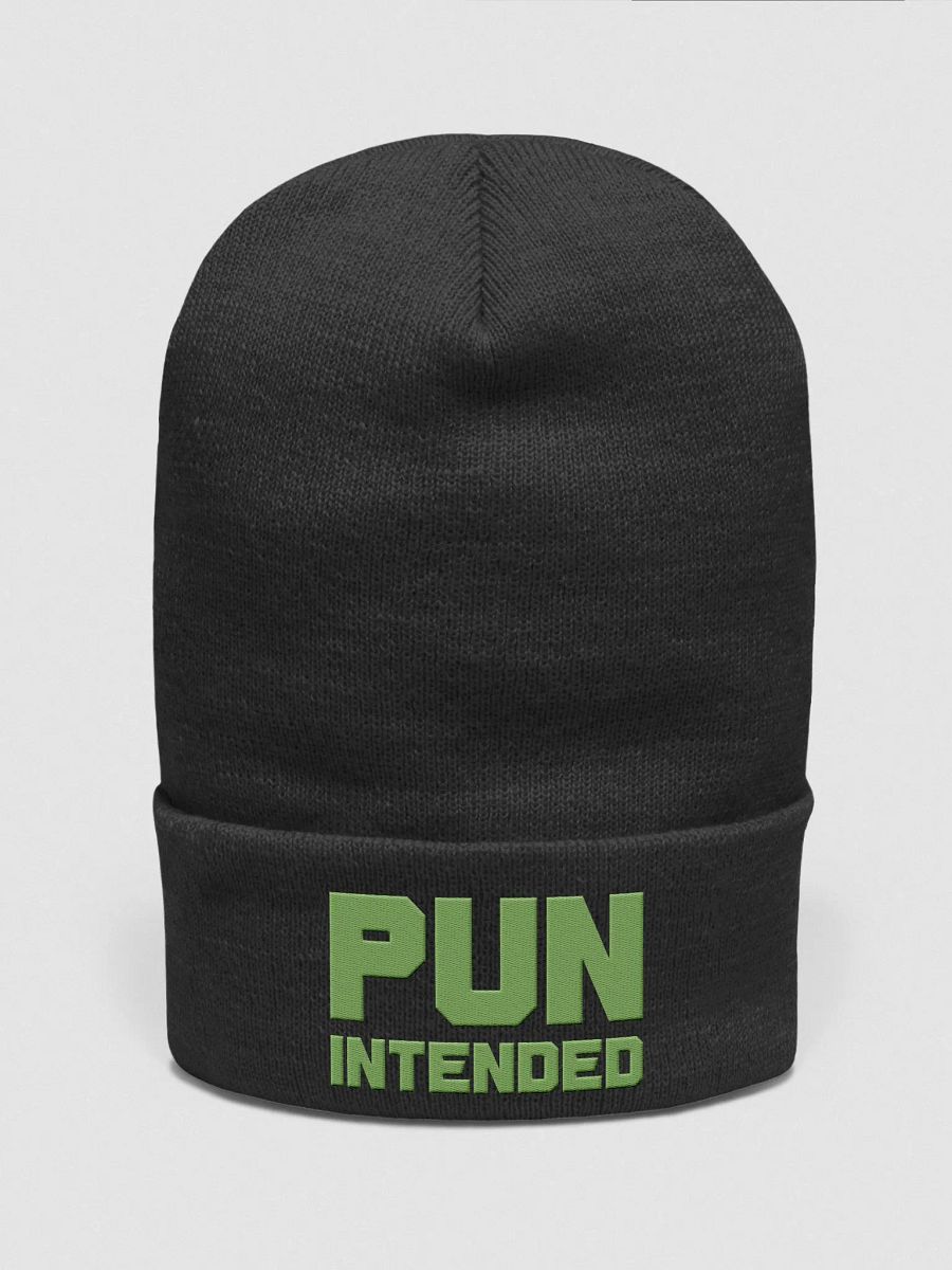Pun Intended Beanie product image (5)