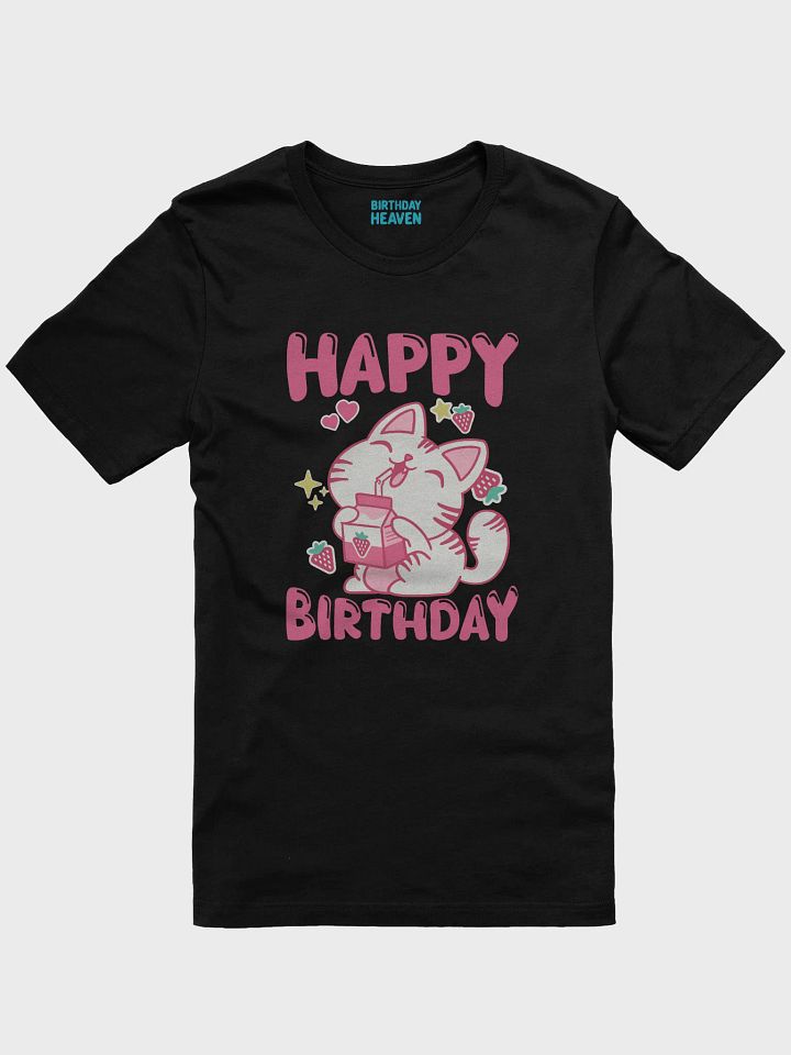 Happy Birthday (Cat Strawberry) T-Shirt product image (1)