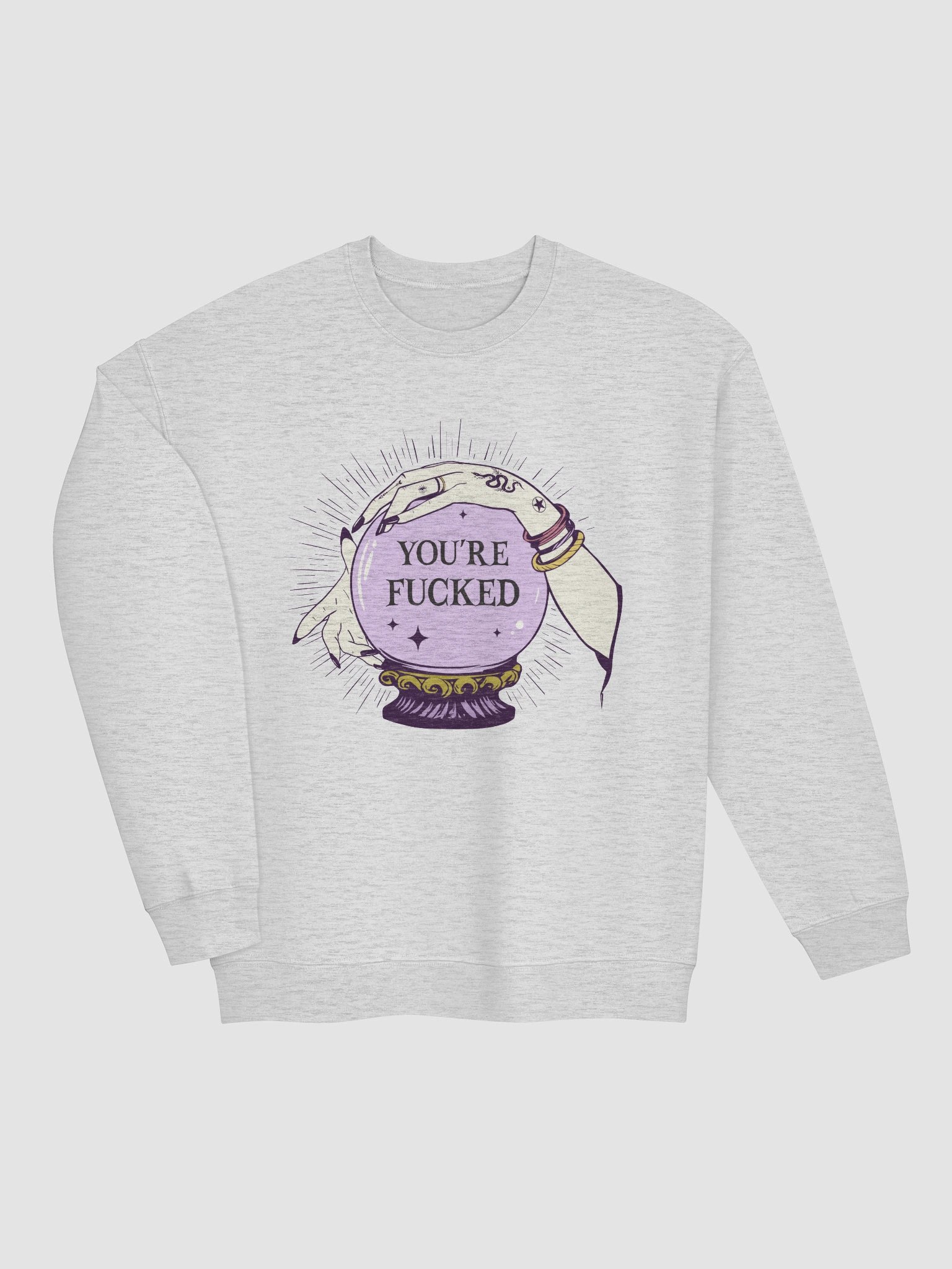 Future is fucked Crewneck product image (21)