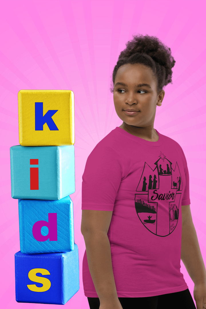 Kids Hand Drawn Savior's Journey T-Shirt product image (2)