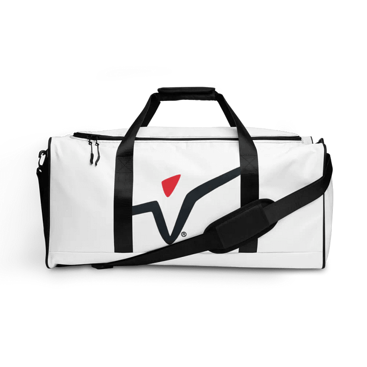 FTA - Checkmark Chic All-Over Print Duffle Bag product image (1)