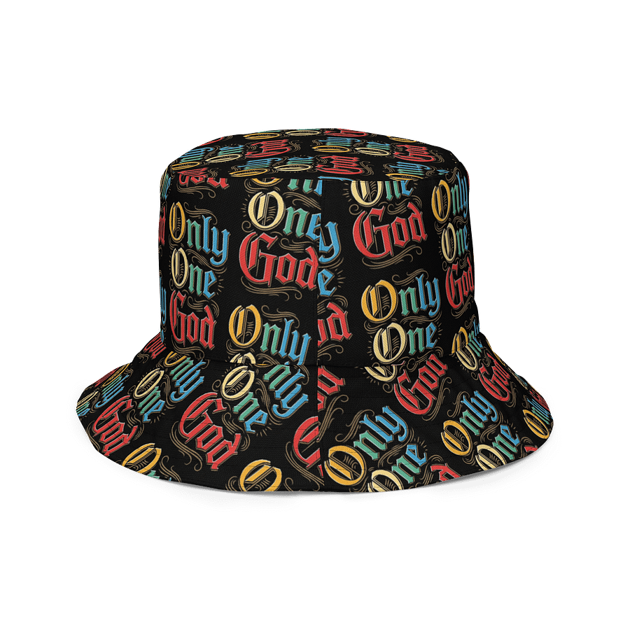 Only One God Bucket Hat By Chilly Palmer D.C.E.L. product image (4)
