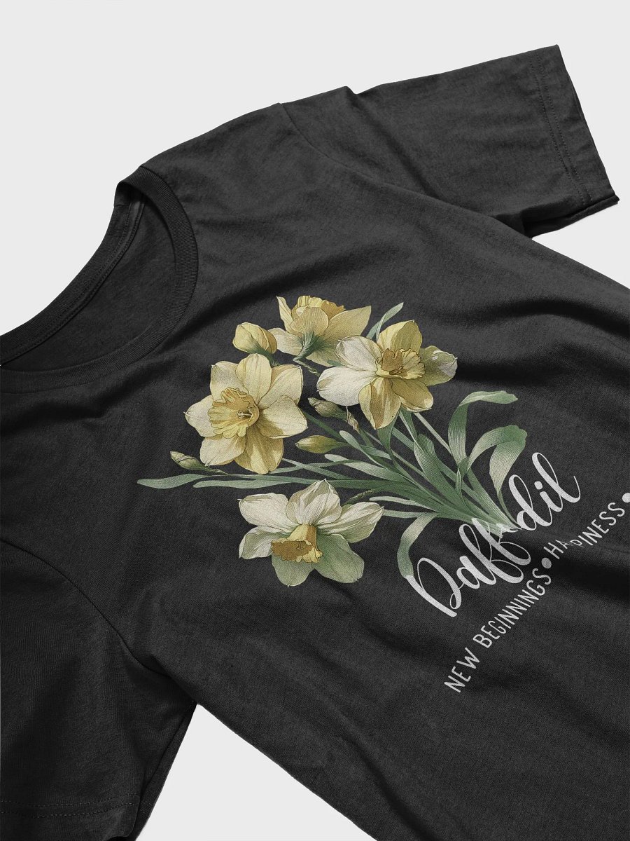 Daffodil Birth Month Flower Tee For March: Reflecting New Beginnings, Happiness, Joy: Perfect Gift for Her product image (5)