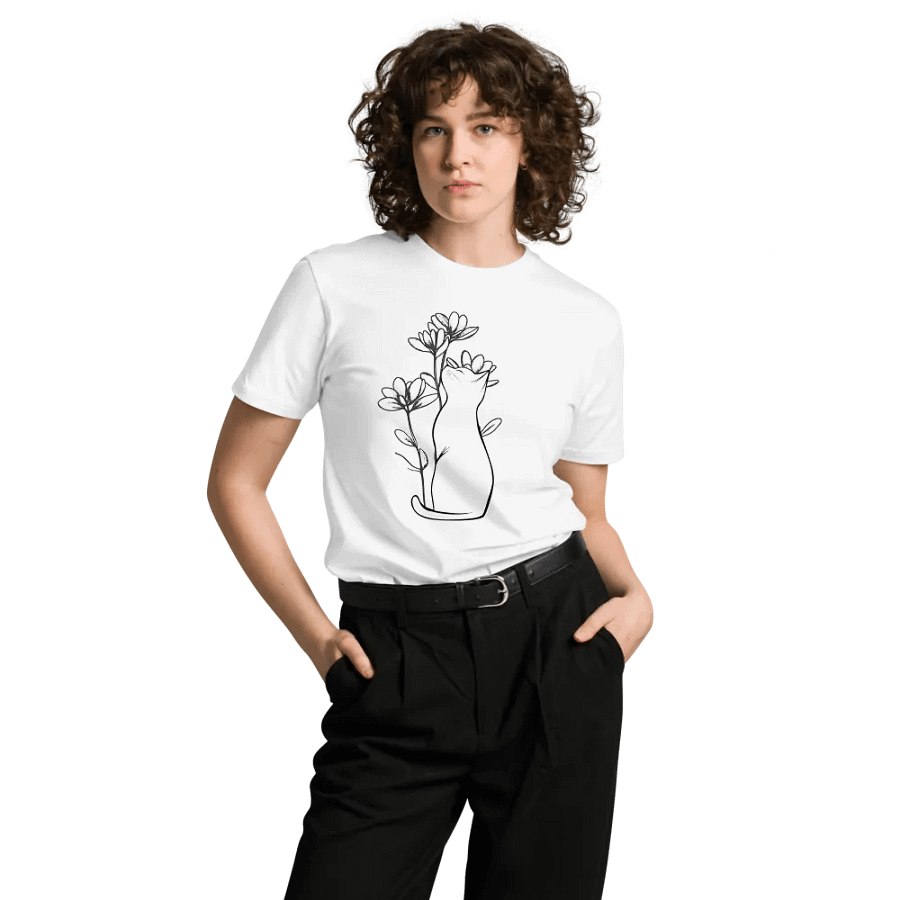 Sedum Cat Supreme Comfort Unisex T-Shirt product image (23)
