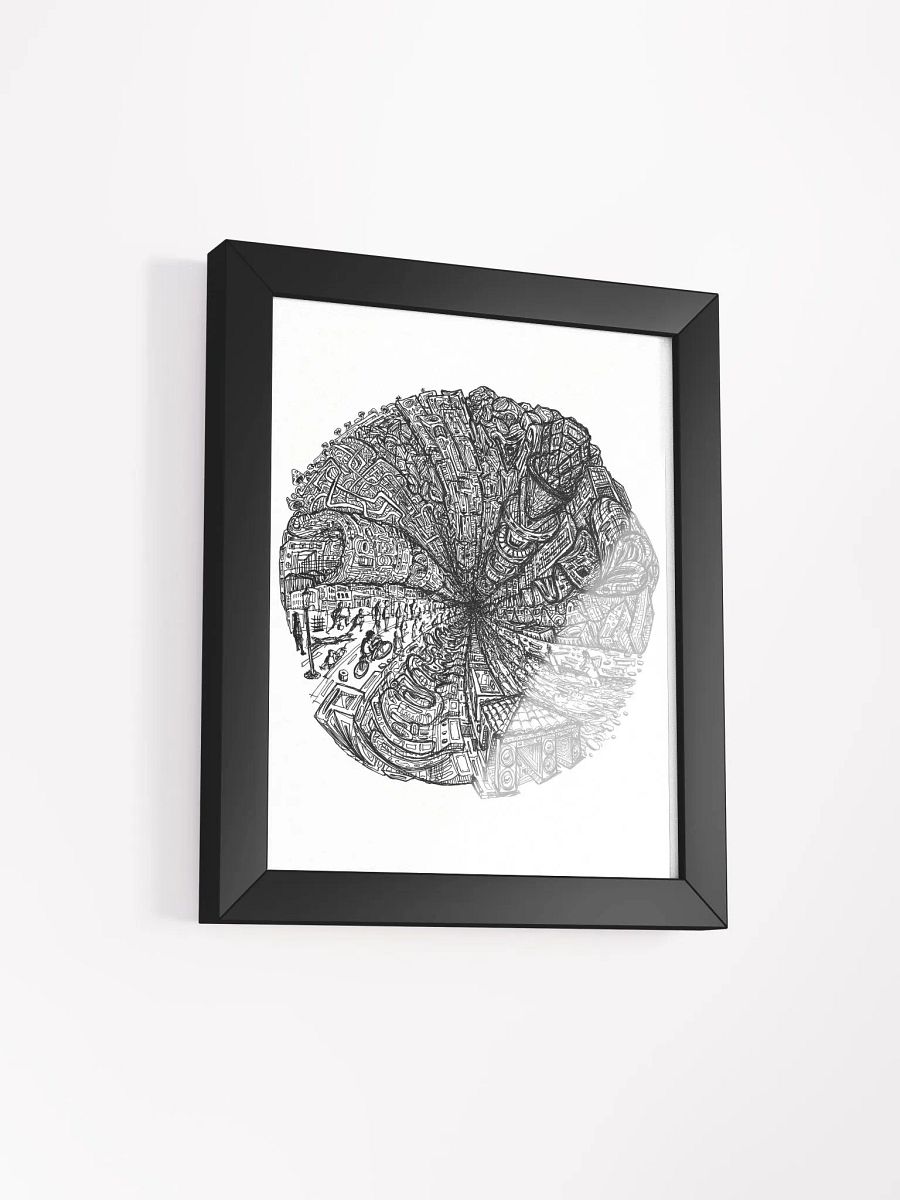 "Bicycle Day" Framed Print product image (2)
