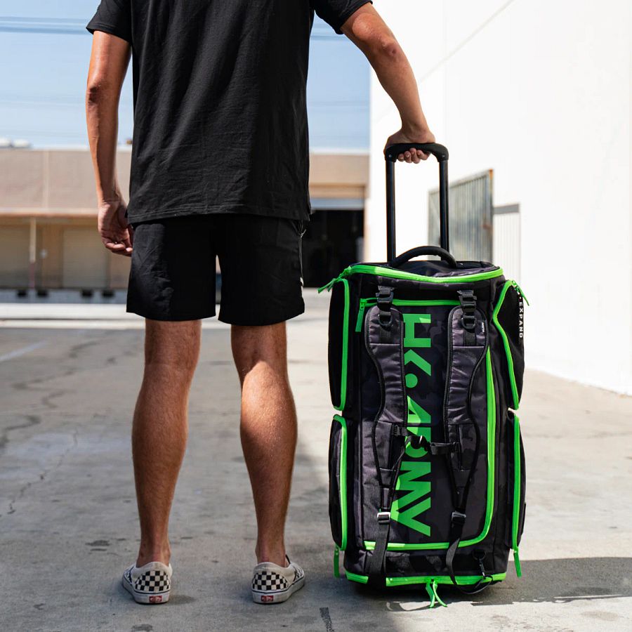 Expand 75L - Roller Gear Bag - Shroud Neon Green product image (4)
