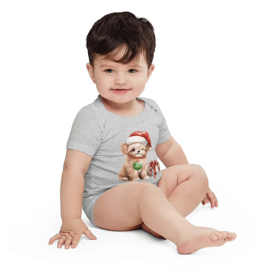 Santa Paws 1st Christmas Onesie product image (43)