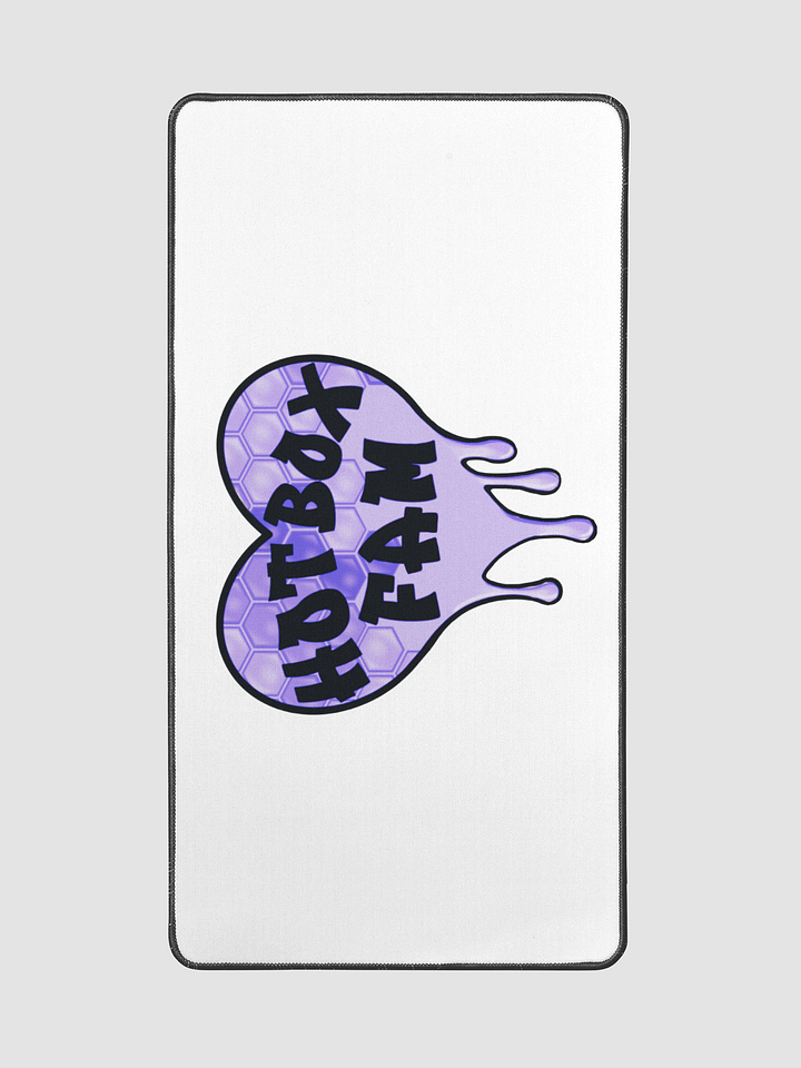HOT BOX FAM PURPLE HONEY COMB LOGO DESK MAT product image (2)