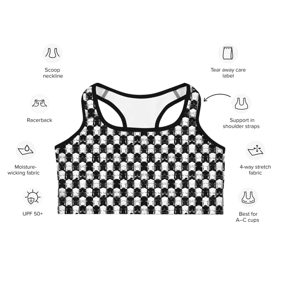 Spectrum Cropped Sports Vest product image (4)