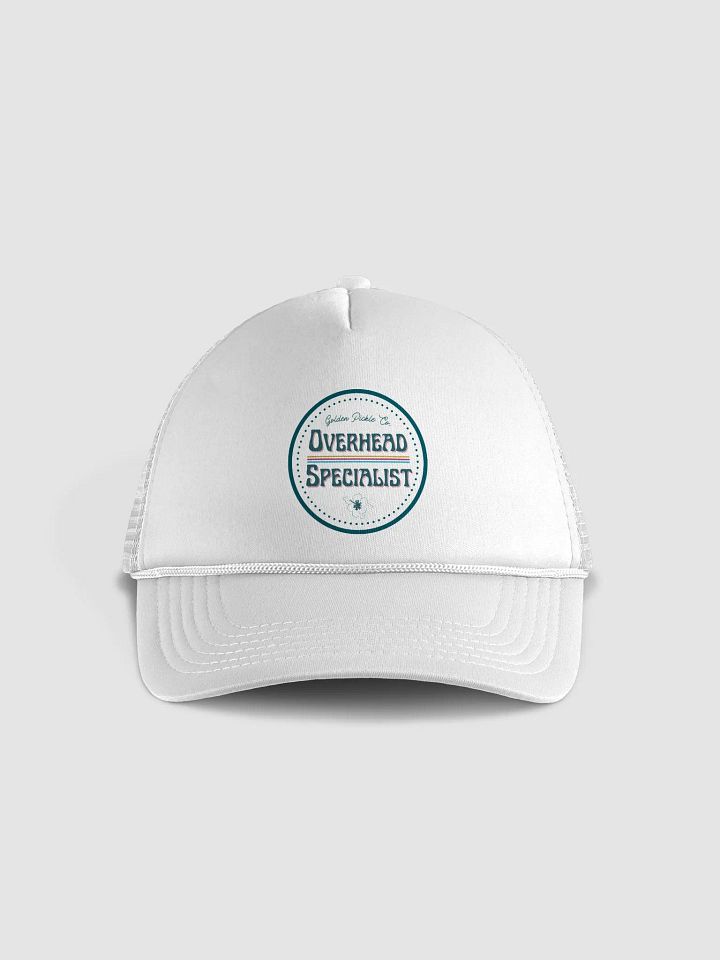 Overhead Specialist Emblem Trucker Hat product image (1)
