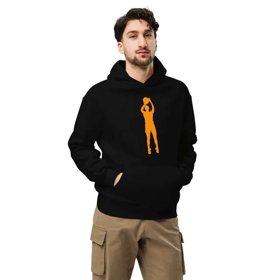 22BA Premium Oversized Hoodie Black product image (7)