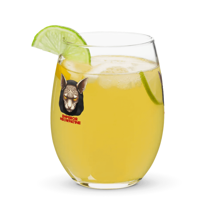 Emperor Meowpatine Wine Glass product image (10)