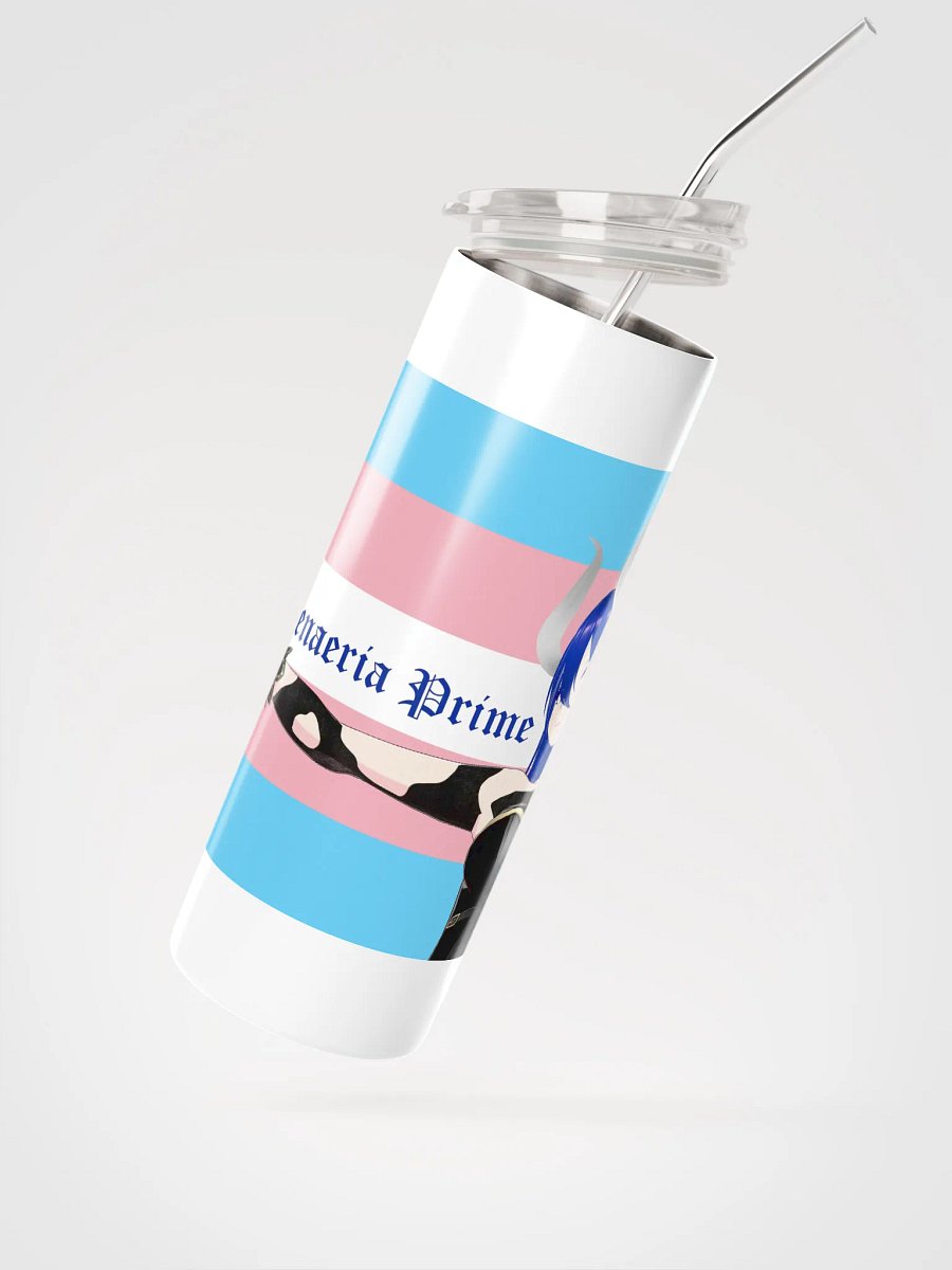 Lenaeria Prime Transgender Flag Stainless Steel Tumbler product image (2)