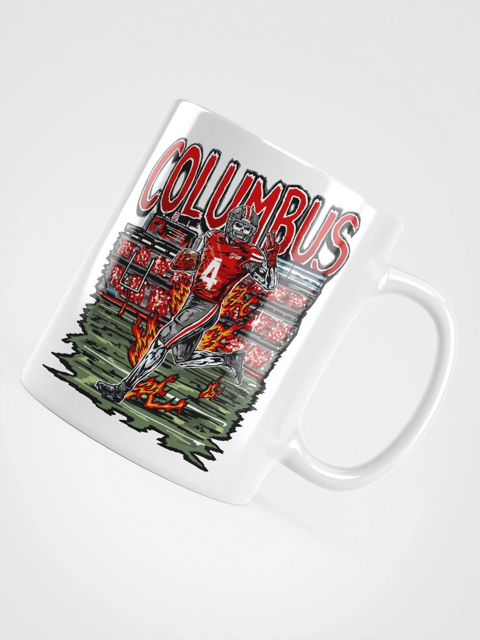 Columbus, Welcome to Football Mug product image (1)