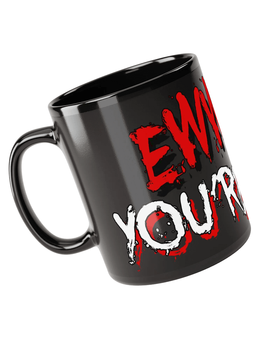 Eww You’re Here Black Mug product image (3)