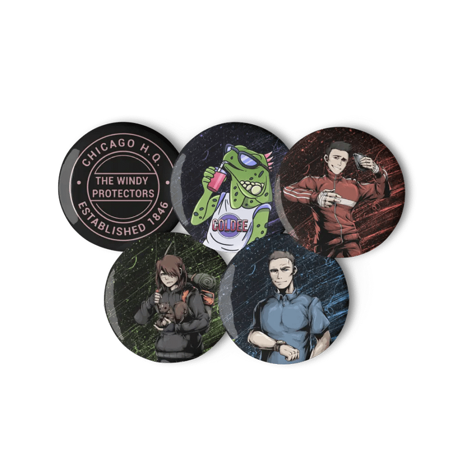 Grim E - Pin Set product image (11)
