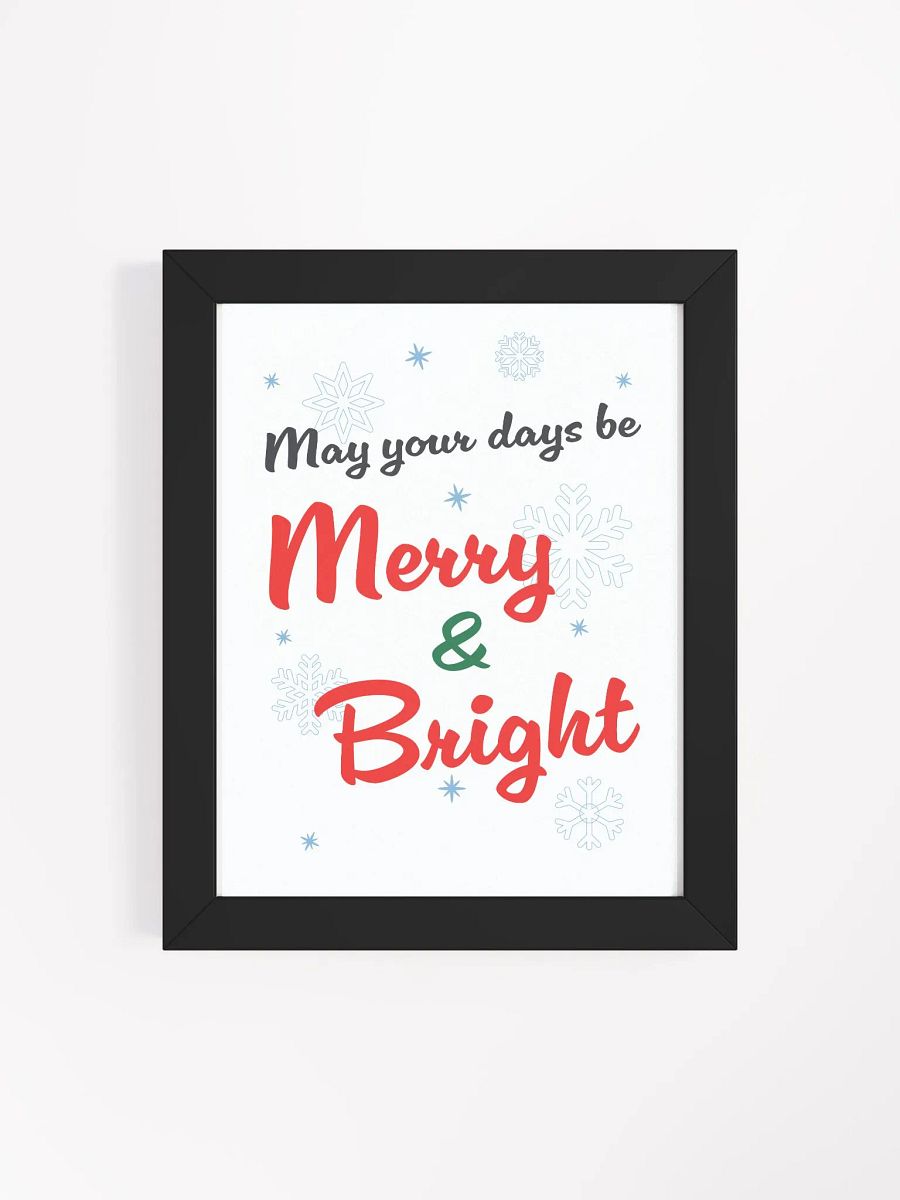 Merry & Bright Holiday Wall Art product image (103)