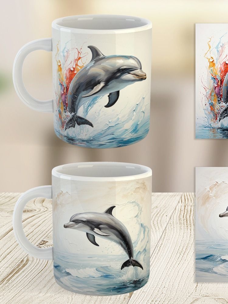 Tide Jumper Dolphin Mug product image (9)