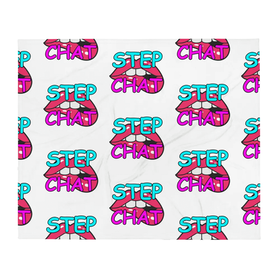 StepChat Throw Blanket w/Pattern product image (1)