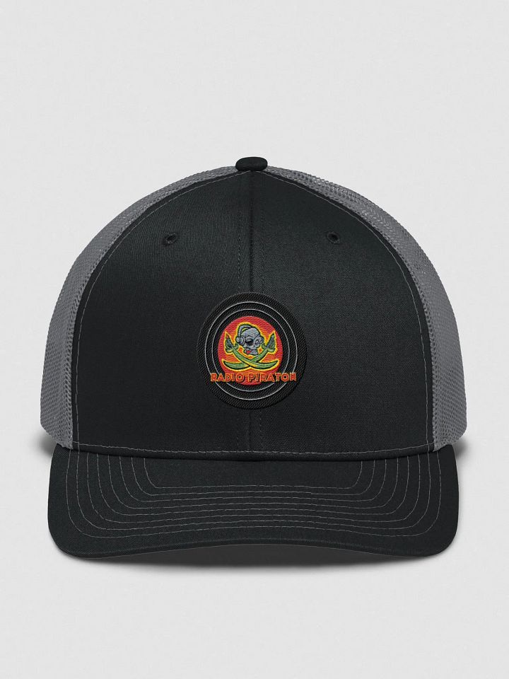 RADIO PIRATON TRUCKER HAT (Grey Mesh) product image (1)