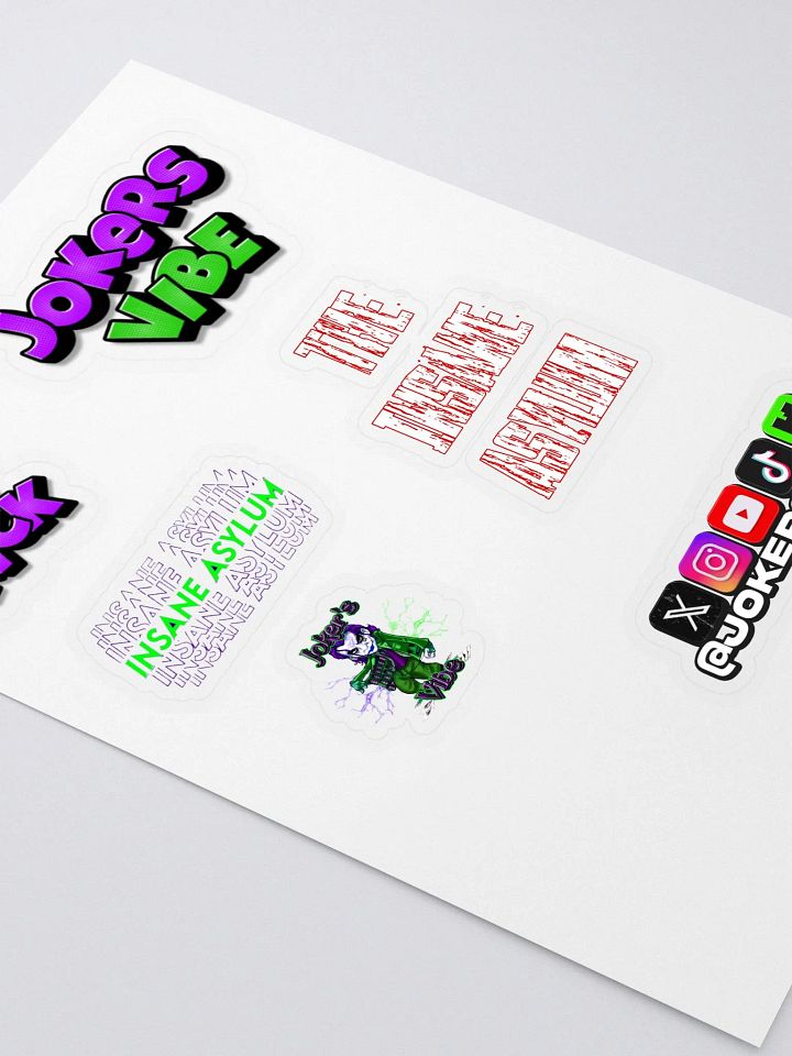 JokersVibe stickers product image (2)