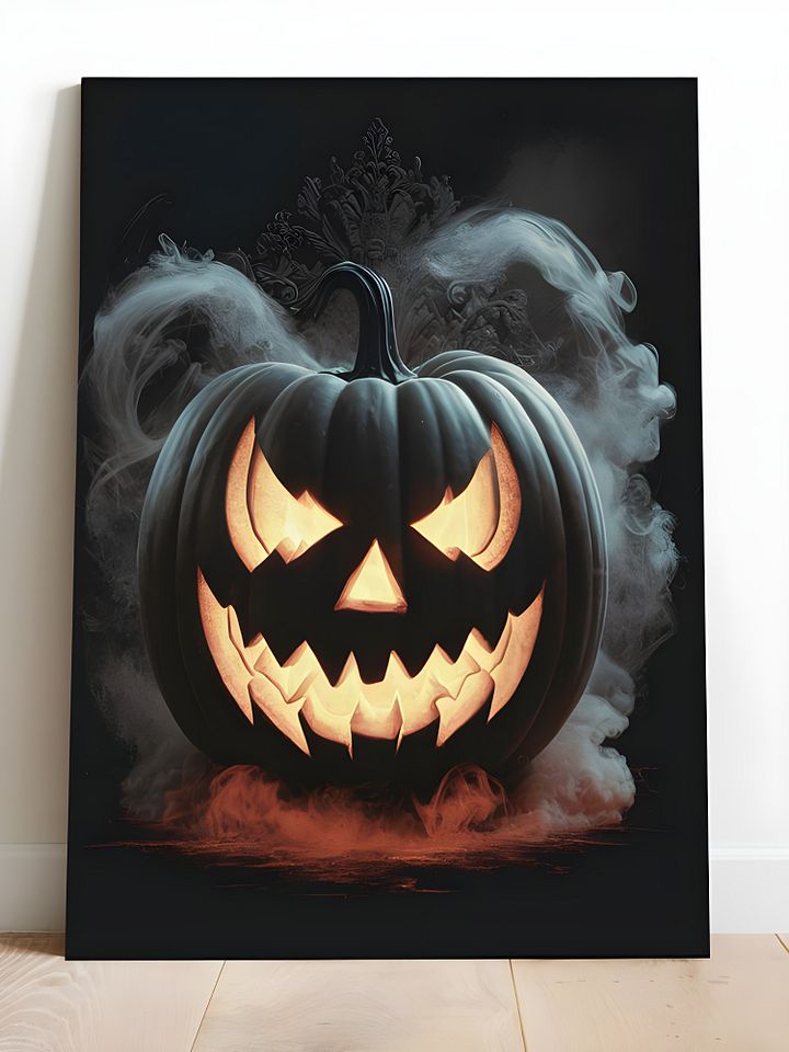 INFERNO PUMPKIN HALLOWEEN POSTER product image (1)