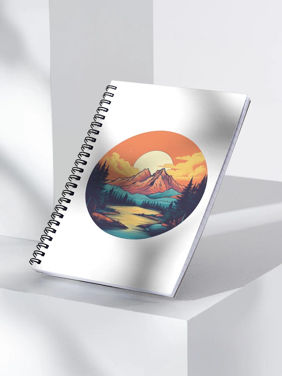 Sunset Mountains notebook product image (4)