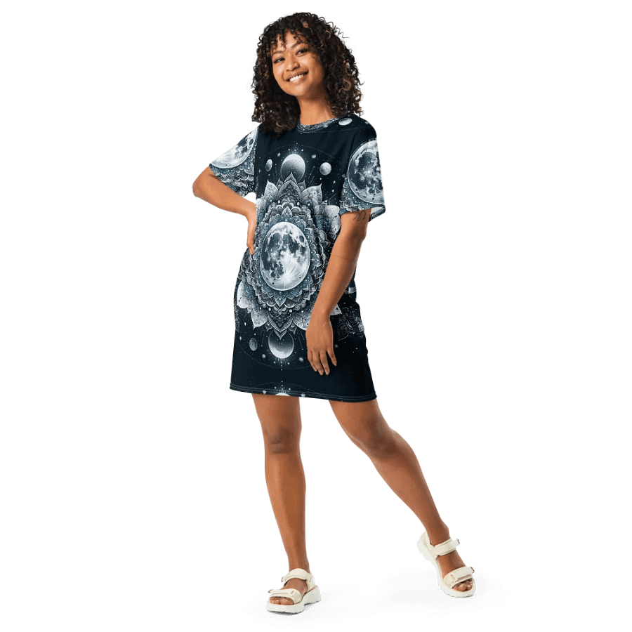 All-Over Print T-Shirt Dress product image (7)