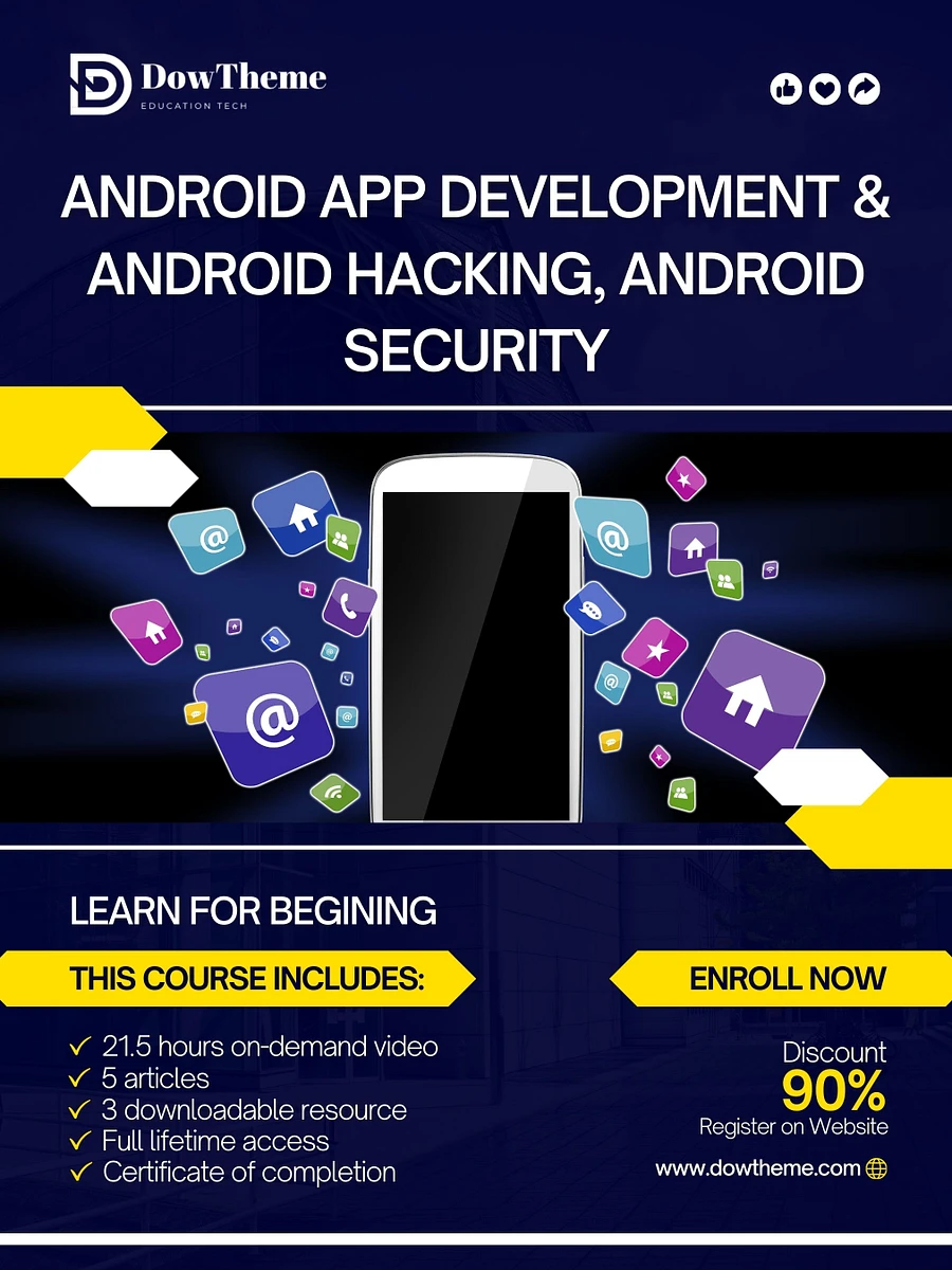 Android App Development & Android Hacking, Android Security product image (1)