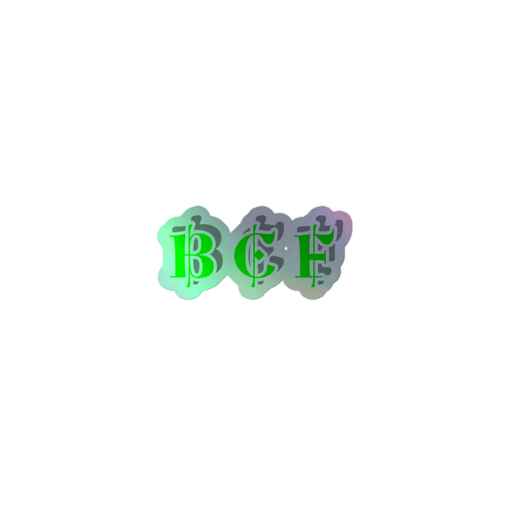 BCF "Bag Chasing Family" Holographic Sticker Set product image (1)
