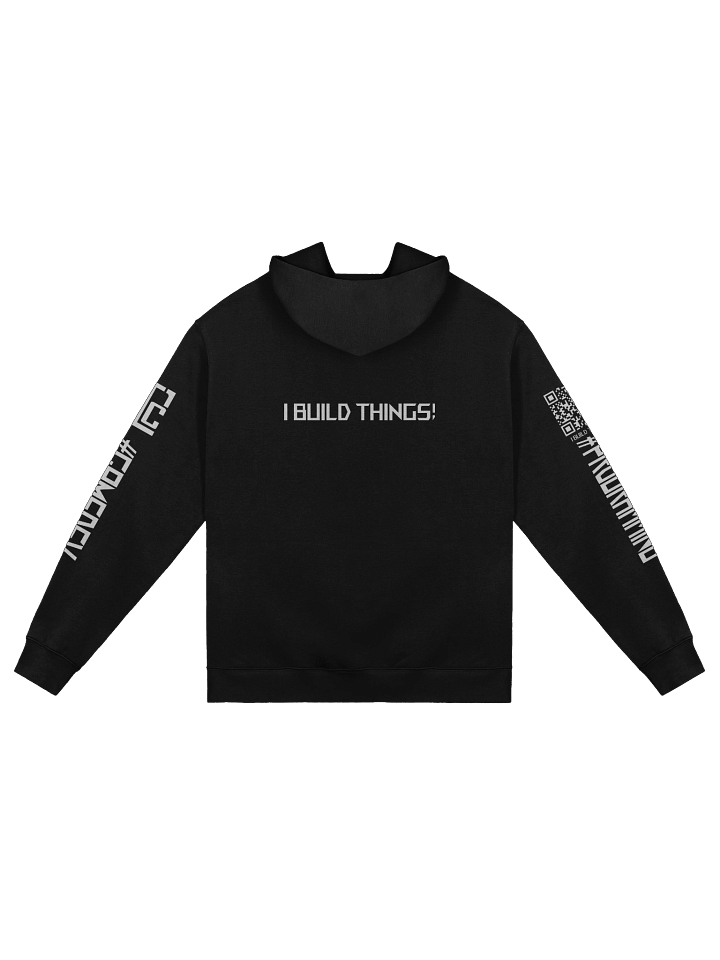 Winter Vibes Hoodie - I BUILD THINGS! #GAMEDEV #PROGRAMMING product image (2)
