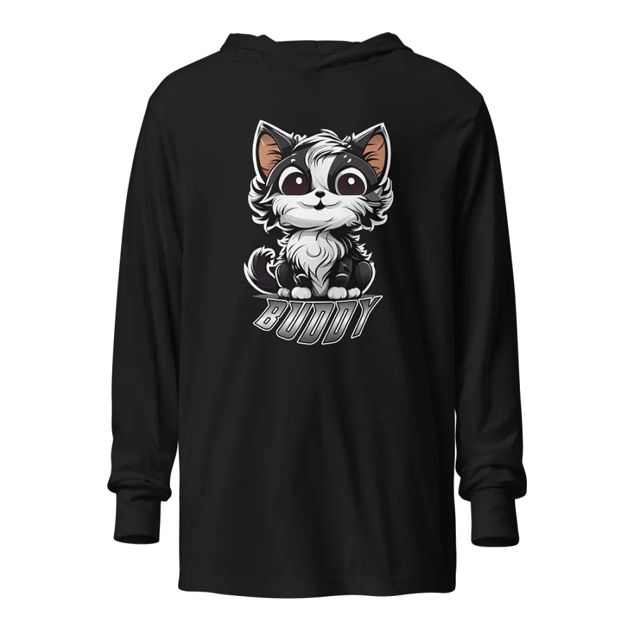 Buddy Bella+Canvas Unisex Hooded Long Sleeve Tee product image (1)