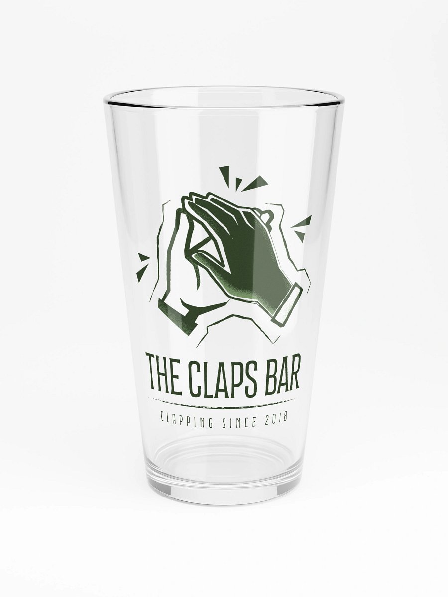 The Claps Bar - Pint Glass product image (3)