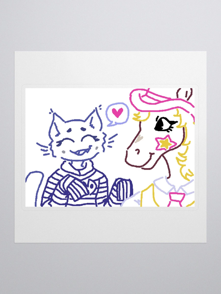 Casper and Kat Sticker product image (1)