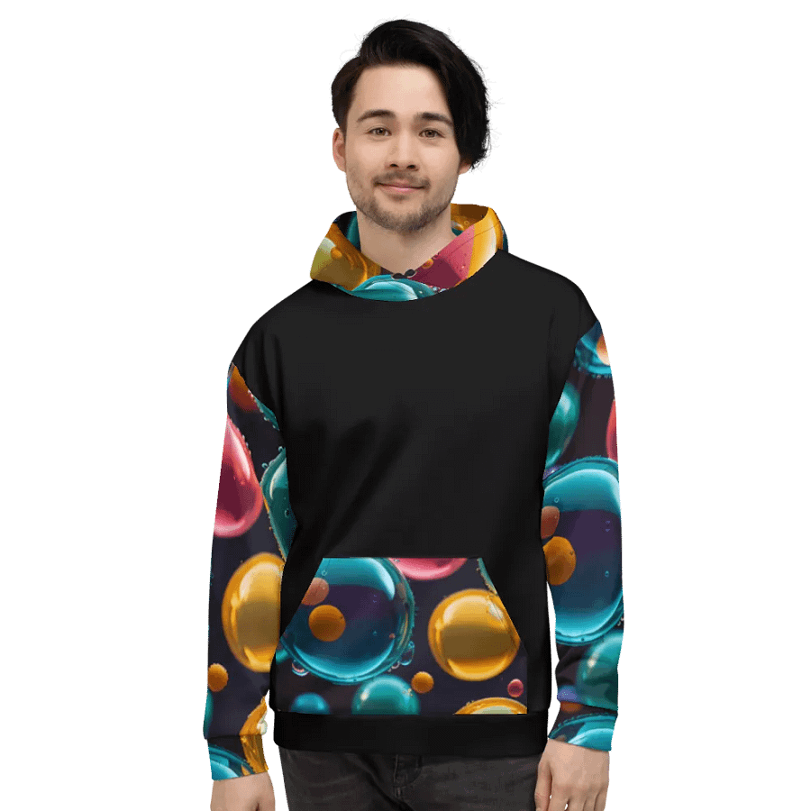 Bubbles V1 Unisex Hoodie product image (2)