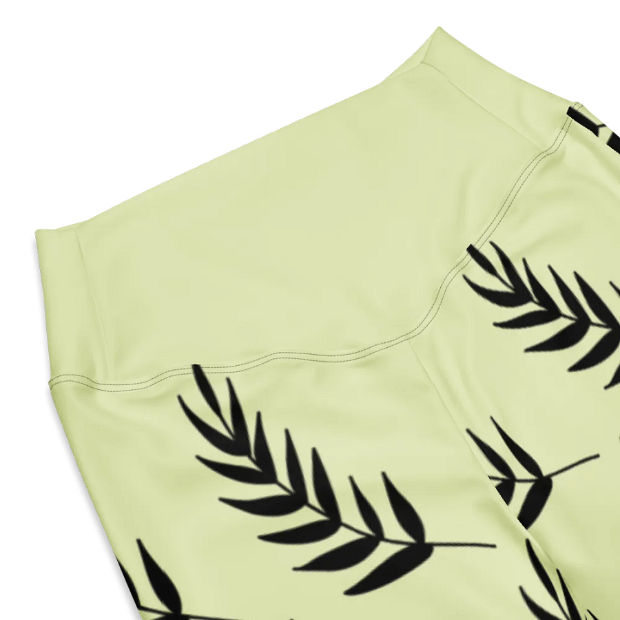Chic Leaf Flare Leggings product image (6)