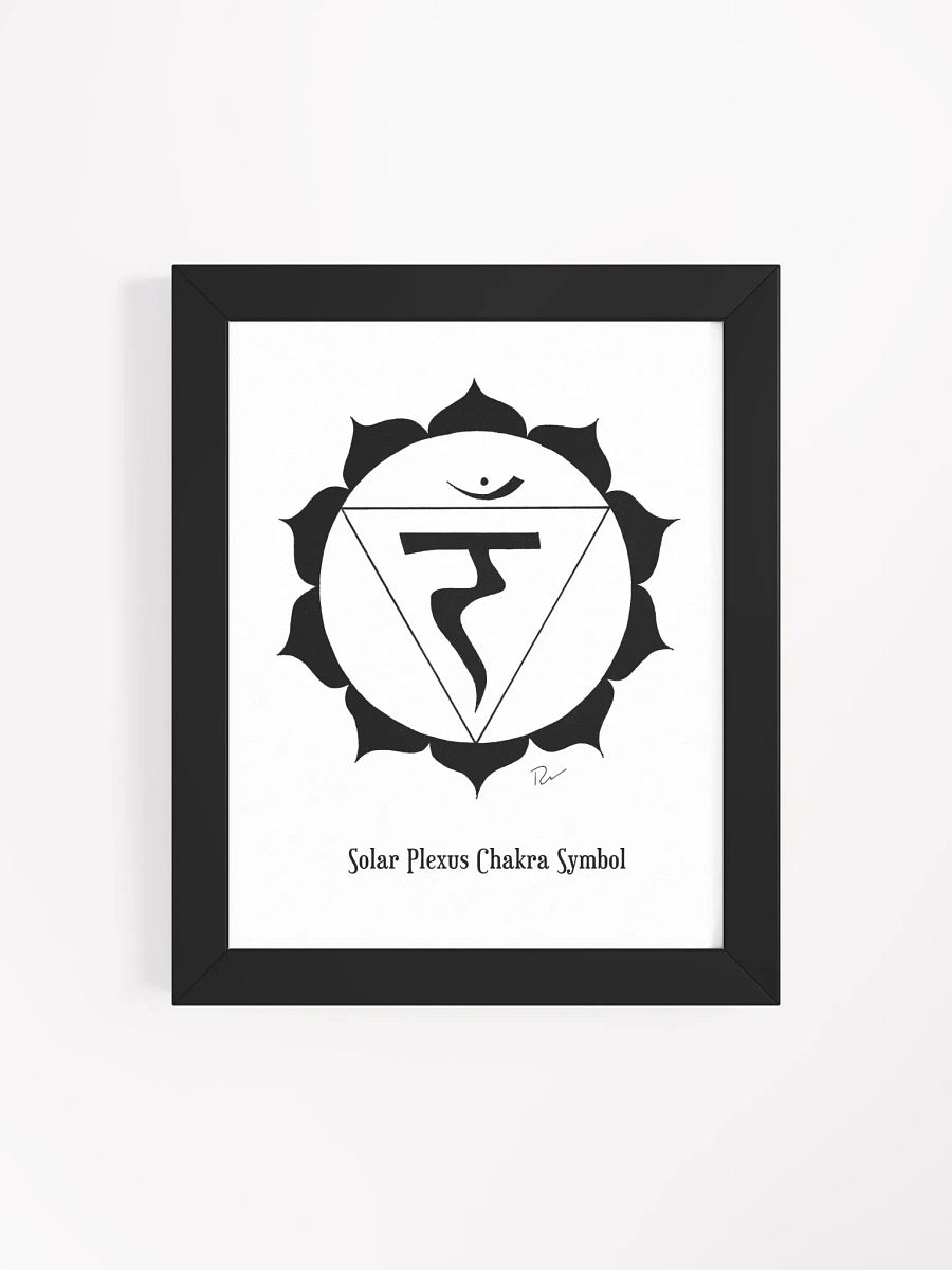 Solar Plexus Chakra Framed Art product image (4)