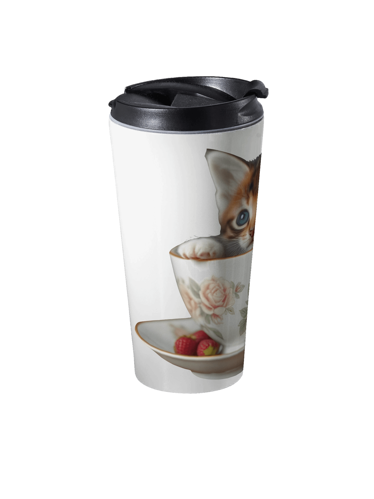 Tea & Whiskers Travel Mug product image (2)
