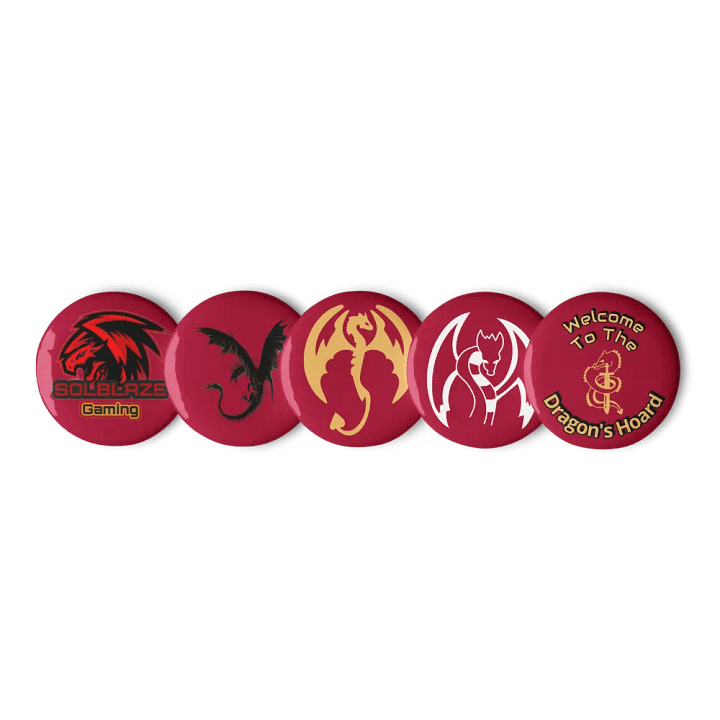Solblaze Gaming Pin Set product image (1)