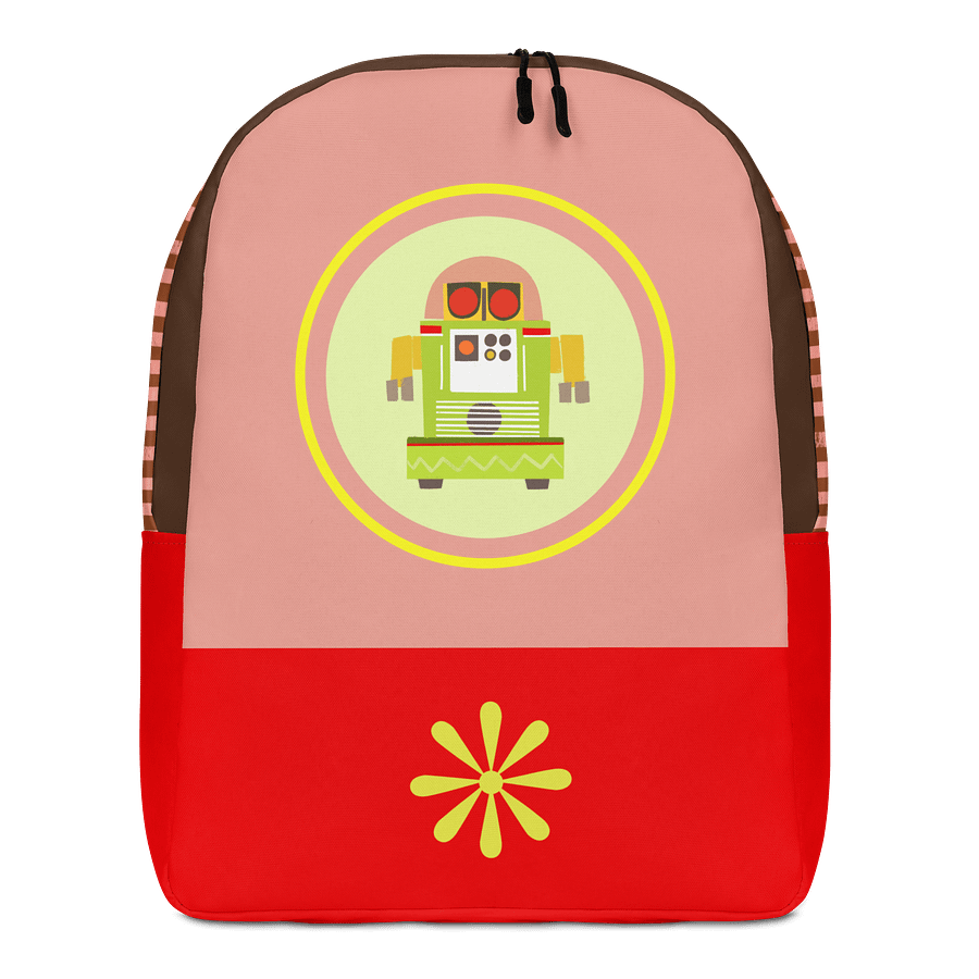 Roller-Egg the Robot - Mustard and Red product image (2)