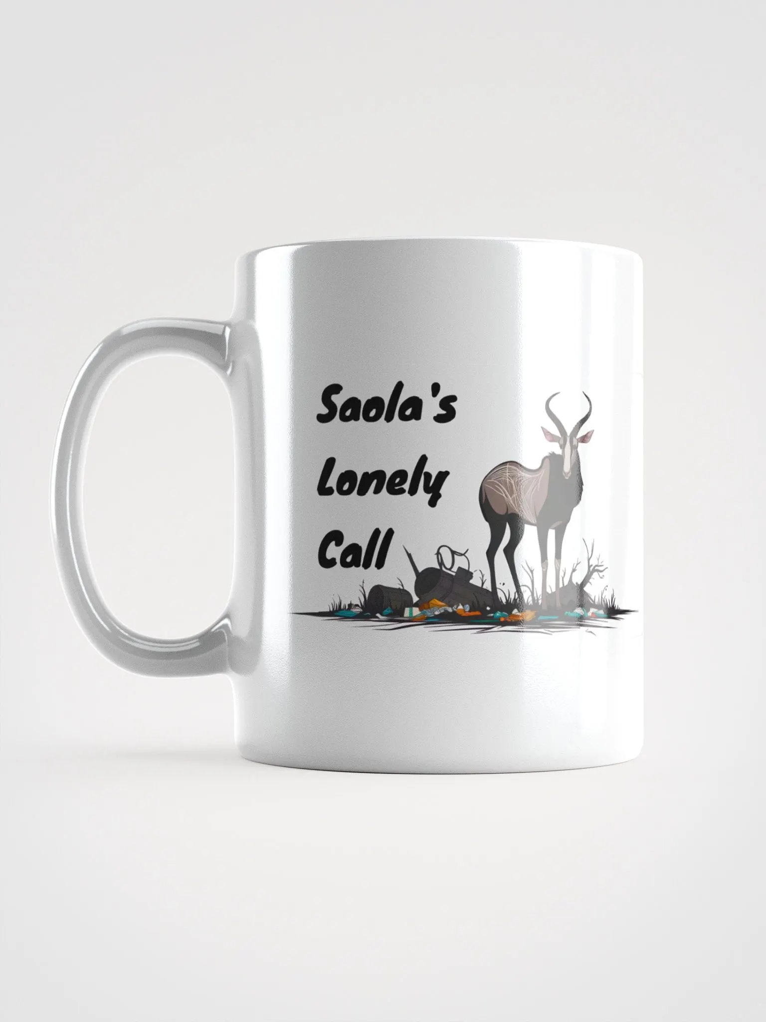 Saola's Lonely Call Mug product image (1)