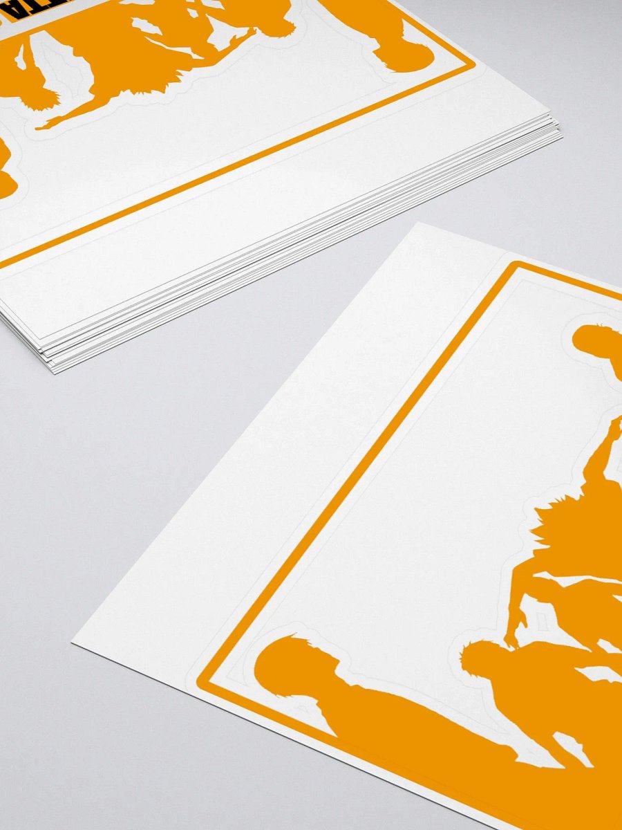 Karasuno 'SOC' Orange Sticker product image (4)