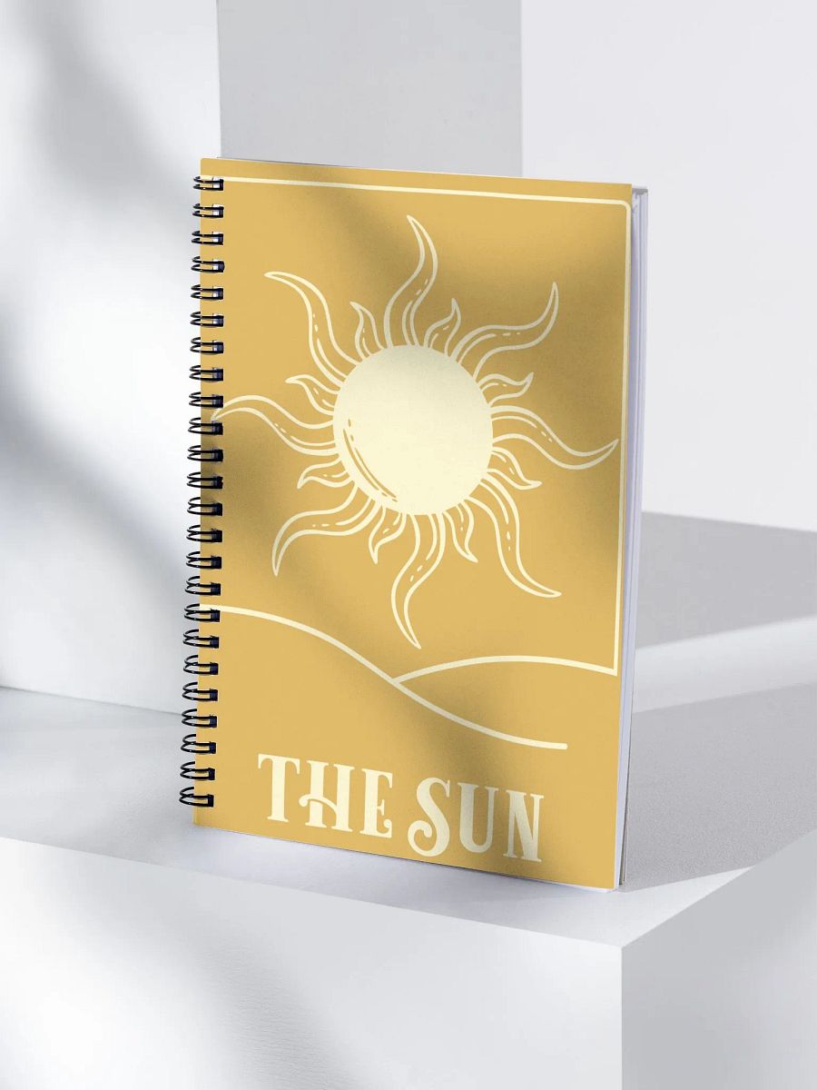 Sun and Moon | Spiral Notebook product image (4)