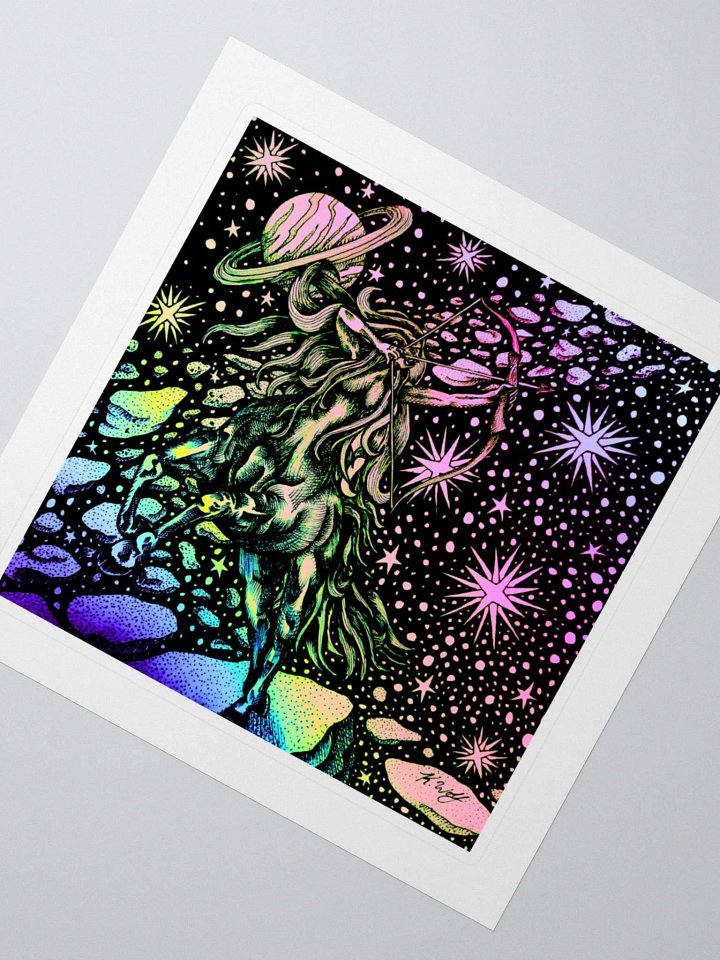 Limited Edition Sagittarius Zodiac Kiss Cut Stickers product image (2)