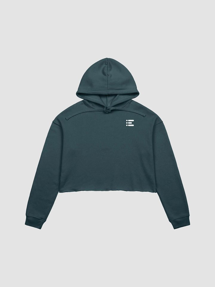 Bella+Canvas Fleece Crop Hoodie product image (1)